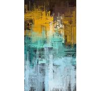 HOMEMANIA Tapis Imprimé Painting 1 - 60 x 100 cm