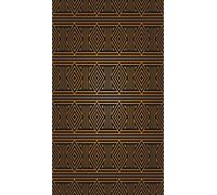 Homemania Tapis Imprimé Elegant 1 - Géométrique - Décoration De Maison - Antidérapant - Pour Salon, Séjour, Chambre À Coucher - Multicolore En Polyester, Coton, 60 X 100 Cm
