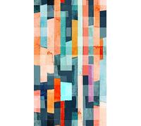 Homemania Tapis imprimé, 25% Polyester, 75% Coton, Multicolore