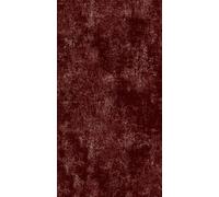 Homemania Tapis imprimé, 25% Polyester, 75% Coton, Rouge