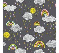 Homemania Tapis Imprimé Baby Dream 8 - pour Les Enfants - Décoration de Maison - Antidérapants - pour Salon, Séjour, Chambre à Coucher - Multicolore en Polyester, Coton, 80 X 120cm
