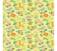 Homemania Tapis Imprimé Cute Animals 2 - pour Les Enfants - Décoration de Maison - Antidérapants - pour Salon, Séjour, Chambre à Coucher - Multicolore en Polyester, Coton, 80 X 200cm