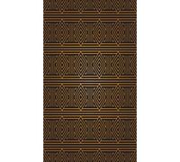 Homemania Tapis Imprimé Elegant 1 - Géométrique - Décoration De Maison - Antidérapant - Pour Salon, Séjour, Chambre À Coucher - Multicolore En Polyester, Coton, 60 X 100 Cm