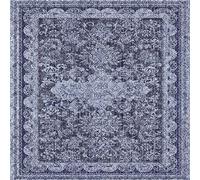 Homemania Tapis Imprimé Ethnic Trends 14 - Aubusson - Décoration de Maison - Antidérapants - du Salon, du Séjour, de la Chambre - Multicolore en Polyester, Coton, 100 X 150cm