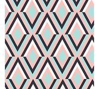 Homemania Tapis Imprimé Trend Patchwork 4 - Géométrique - Décoration de Maison - Antidérapant - pour Salon, Séjour, Chambre à Coucher - Multicolore en Polyester, Coton, 100 X 150cm