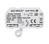 Homematic IP Actionneur volet roulant encastré 151347A0 – 230 V – Commandes vocales (Alexa/Google)