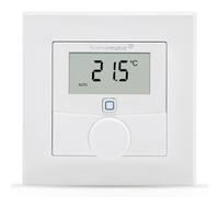 Thermostat mural Homematic IP Smart Home avec capteur d'humidité, thermostat numérique pour radiateur/chauffage au sol avec application, mesure de la température, économie d'énergie, 156669A0