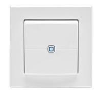 Homematic IP Smart Home 161830A0 Interrupteur mural 2 boutons Accessoire Smart Home universel Commutateur actionneurs et thermostats sans fil