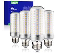 HOMEOW Ampoule E27 LED Blanc Chaud 3000K, 25W 2500LM, Équivalent 200W Lampe Traditionnelle, Économie D'énergie Intérieur LED E27 Maïs, Non Dimmable, AC 220-240V, Lot de 4