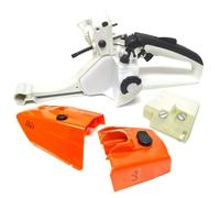 Homeponnew Boîtier de réservoir de poignée arrière avec couvercle supérieur et kit de filtre à air pour STIHL 026 MS260 pour tronçonneuse M 60 Pro Modèles compatibles Remplace OEM 11213500829