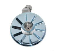 Homeponnew Kit de buse de brûleur d'huile usée en acier inoxydable pour chauffage industriel, siphon atomiseur avec anneau de flamme pour huile lourde diesel, pointes de 0,8 mm, 1,0 mm, 1,5 mm, 2 mm