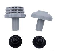 Homeponnew Kit de filtre d'entrée pour piscine hors sol Intex 32 mm avec système de débit d'eau avec buse de grille de filtre de rechange (noir)
