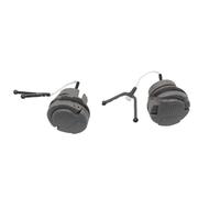 Homeponnew Lot de 2 bouchons de réservoir de carburant et d'huile pour Husqvarna 445 450E, gris en plastique, compatibles avec les débroussailleuses Husqvarna, ajustement sécurisé et étanche pour