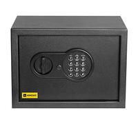 HomeSafe HV25E Coffre-Fort Numérique à Combinaison Électronique, 25x35x25 cm (HxLxP), Coffre Argent Billet, Pour la Sécurité à Domicile, Boîte de Rangement Sécurisée, Coffre pour Valeurs et Espèces