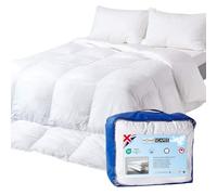 HOMESCAPES Couette été Ultra légère 135x200 cm en Microfibre 2.5 Tog Certifiée Oeko-TEX - Lavable en Machine et hypoallergénique - 1 Personne