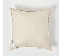 HOMESCAPES Coussin de garnissage 40x40 cm, Coussin à recouvrir en Microfibre et Coton Bio, Hypoallergénique et Lavable - Lot de 4