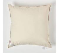 HOMESCAPES Coussin de garnissage 60x60 cm, Coussin à recouvrir en Microfibre et Coton Bio, Hypoallergénique et Lavable - Lot de 4