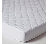 HOMESCAPES Protège-Matelas Luxueux à Grands Bonnets, Alèse de lit Ultra Douce et Confortable 140x190 cm