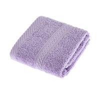 HOMESCAPES Serviette pour Le Visage en 100% Coton Turc - Ultra Doux et Absorbant - 500 g/m² - Lila - 30 x 30 cm