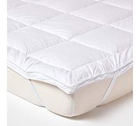 HOMESCAPES Surmatelas Naturel en Soie de Muriers, Surmatelas de Confort 150x200 cm