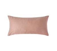 HOMESCAPES Taie d'oreiller 40x80 cm en Percale de Coton égyptien 330 Fils - Lot de 2, Taie d’Oreiller rectangulaire, Coloris Taupe
