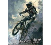 Homeschool Planner 2026/2027: For children, includes a class schedule and dedicated pages for notes and more, for bike lovers.