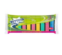 HOMESmith - Éponges à récurer colorées - Éponges Double Face pour Laver et Nettoyer la Vaisselle - Absorbantes, Anti-Rayures et réutilisables - Lot de 20