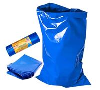 HOMESmith HS-132 Lot de 5 grands sacs à gravats résistants Bleu