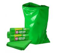 HOMESmith Lot de 35 grands sacs de jardin résistants pour travaux de construction et de bricolage
