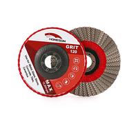 HOMESOM 5 pouces 1 pc 120 meules à grain disque abrasif de ponçage à lamelles pour meuleuse d'angle tampon de ponçage diamant