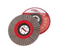 HOMESOM 5 pouces 1 pc 400 meules à grain disque abrasif de ponçage à lamelles pour meuleuse d'angle tampon de ponçage diamant