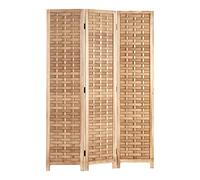 Paravent 3 pans rotin naturel