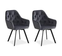 Homestyle4U Chaise velours