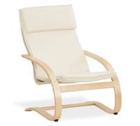 Fauteuil inclinable en beige clair