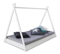 HOMESTYLE4U Lit Tipi - Blanc 90x200
