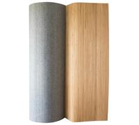 Homestyle4u Paravent en bambou 195 x 250 cm brun