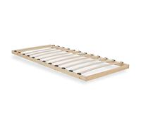 Homestyle4u Sommier à Lattes 90x200 en Bois pin Massif lit Simple