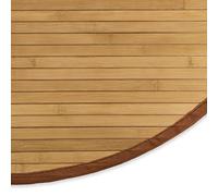 Homestyle4u 372 - Ø120 cm - Marron naturel