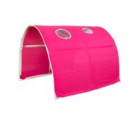 Homestyle4u Tunnel de lit bébé - Rouge