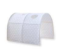 Homestyle4u Tunnel de lit enfant - Gris