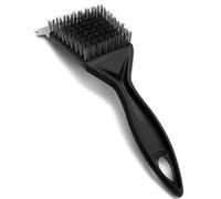 HOMETOOLS.EU - Brosse à Gril en Acier Inoxydable, Brosse métallique, Outil de Nettoyage avec grattoir, pour Gril à Charbon, Barbecue électrique, Fumeur