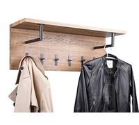 HomeTrends4You Surat Porte-Manteau Mural en Panneau MDF 80 x 30 x 26 cm