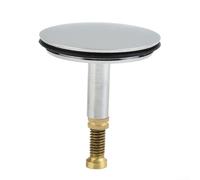 HomeVortex 1 cale de baignoire, 43 mm, bouchon de vidange de baignoire de rechange pour baignoire, convient à la majorité des bondes de baignoire pop-up