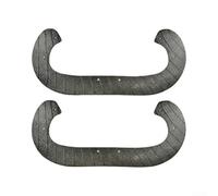 HomeVortex 2 Pales Déneigeuse Métal pour 31A-2M1E731 Remplacement 735-04237(2pcs)