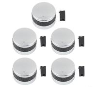 HomeVortex Boutons de Contrôle pour gril à pour gaz 2.25" Universels Boutons(5pcs)
