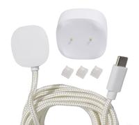 HomeVortex Capteur de fuite d'eau avec câble de détection de 2 m, alarme de 0,5 mm de haut pour la maison, détecteur d'inondation sans fil compatible avec concentrateurs 3.0, blanc