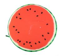 HomeVortex Coussin de sol rond en forme de fruit - 40 cm - En peluche - Rempli de mousse de coton ultra doux - Coussin décoratif pour canapé, lit, lecture, chambre d'enfant, pastèque, dragon, orange