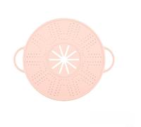 HomeVortex Couvercle anti-déversement en silicone, avec grille d'aération pour vapeur, 34 x 28 cm et déflecteur d'huile, pour la cuisine, passe au lave-vaisselle, insert vapeur et support de casserole