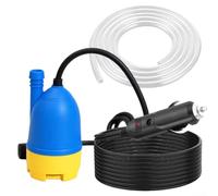 HomeVortex Eau submersible auto-amorçante 12 V avec filtre à débris, carter portable haute pression RV pour douches extérieures, lavage de voiture, étangs de jardin et piscines