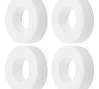 HomeVortex Enjoliveur de roue en caoutchouc robuste, pour robot nettoyeur de piscine Dolphin M200 M400 M500, 4 anneaux d'escalade, blanc 8,1 x 4,1 cm